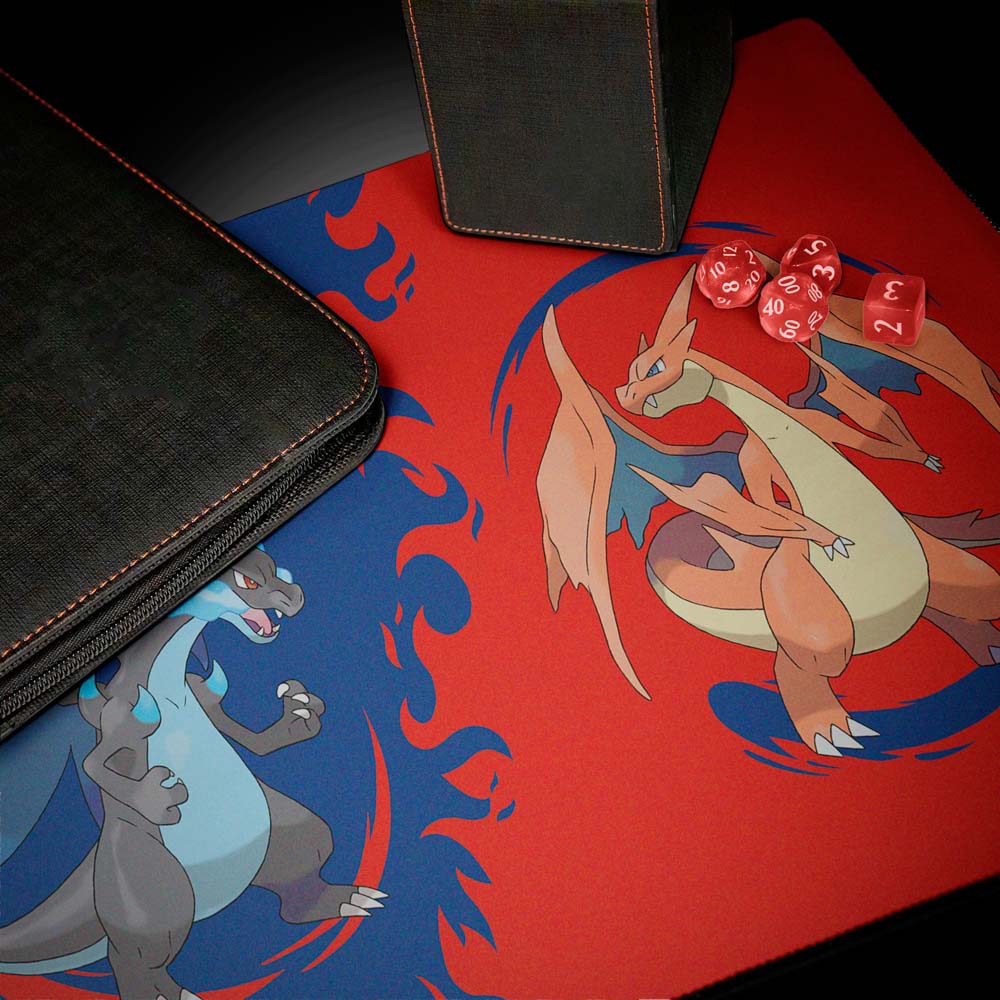 Ultra Pro Pokémon TCG - Mega Charizard X & Mega Charizard Y Playmat