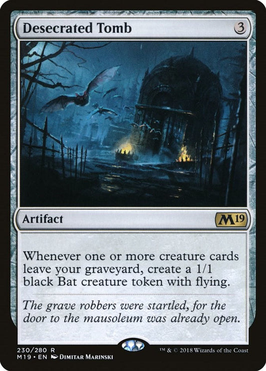 Desecrated Tomb - Core Set 2019
