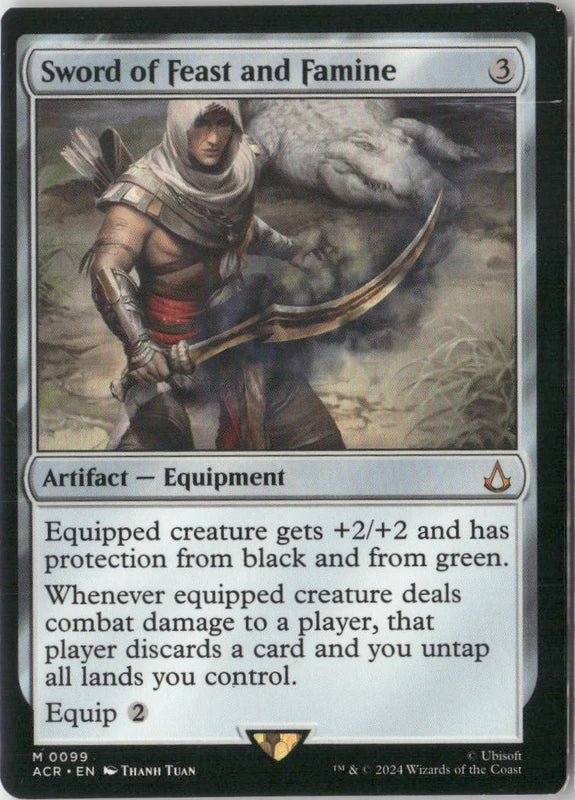 Scan Image | Sword of Feast and Famine - Universes Beyond: Assassin's Creed | [EB59984F]