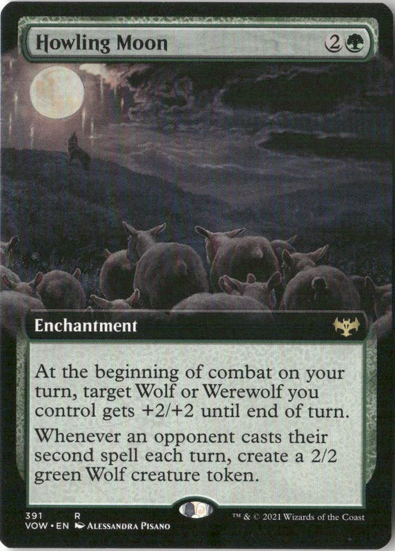 Howling Moon (Extended Art) - Innistrad: Crimson Vow