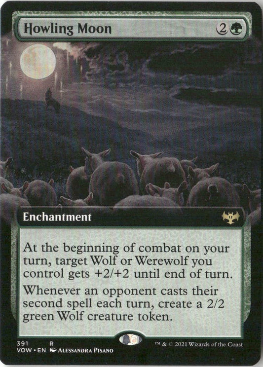 Howling Moon (Extended Art) - Innistrad: Crimson Vow