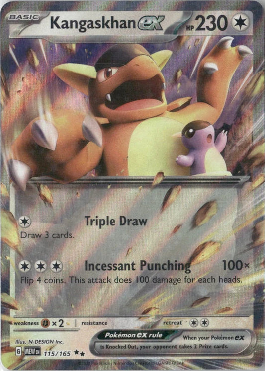 Kangaskhan ex - 115/165 - SV: Scarlet & Violet 151