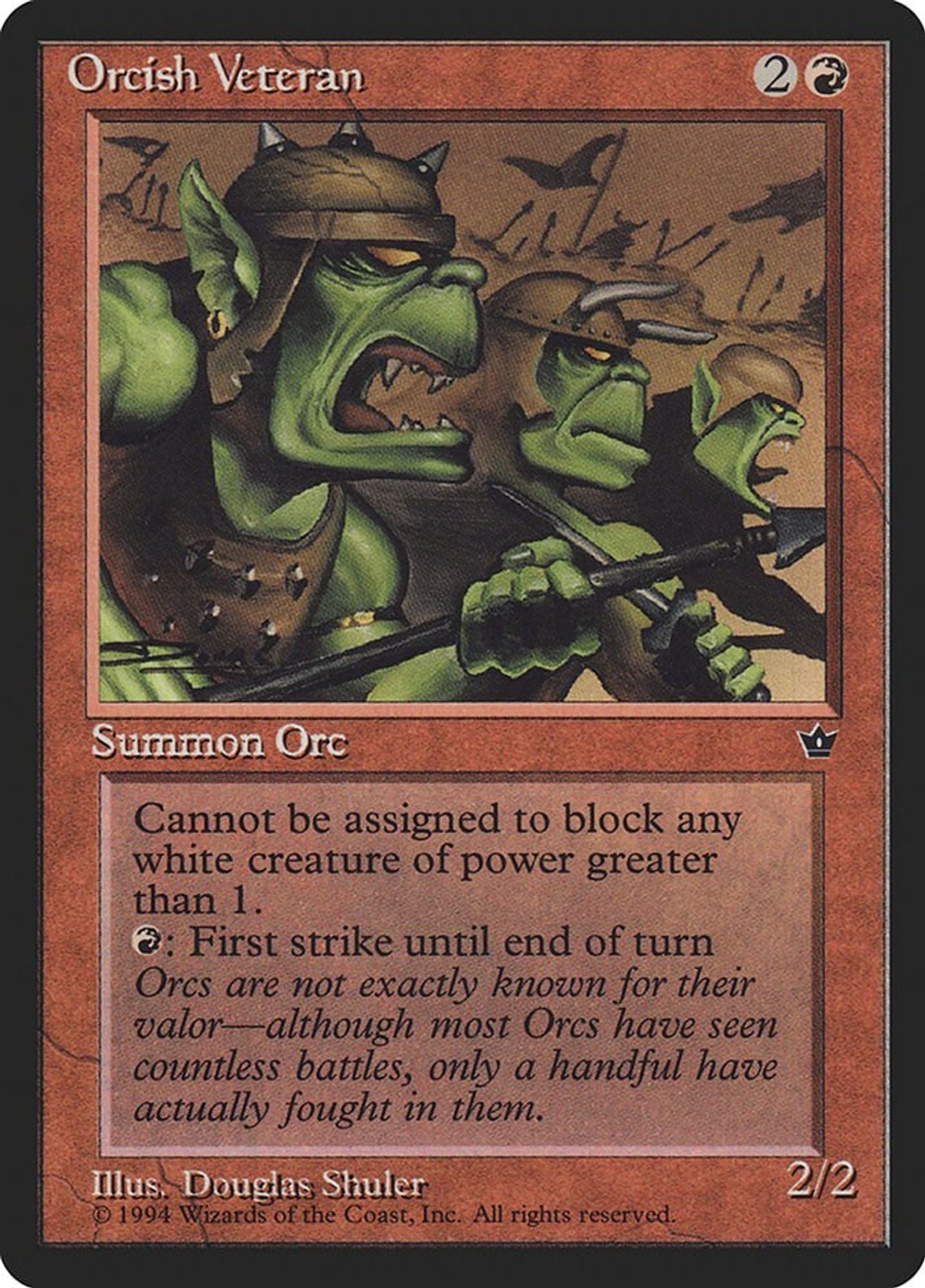 Orcish Veteran (Shuler)