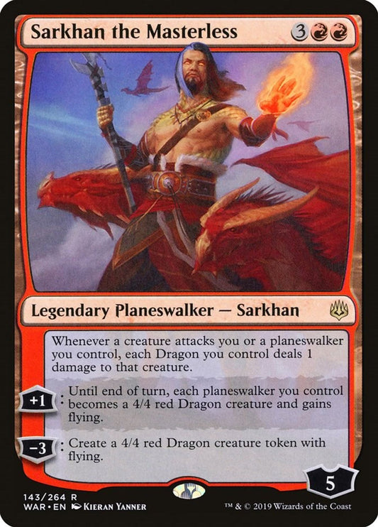 Sarkhan the Masterless - War of the Spark