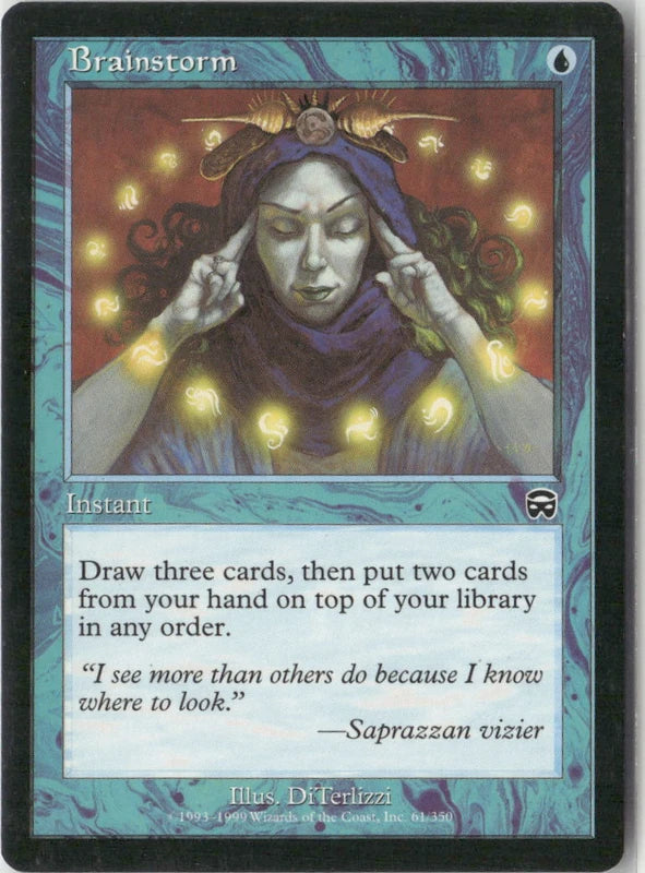 Scan Image | Brainstorm - Mercadian Masques | [CAB3B799]