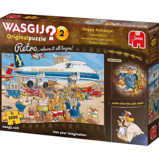 WGJ - 1000pc Puzzle - Original #2 Happy Holidays
