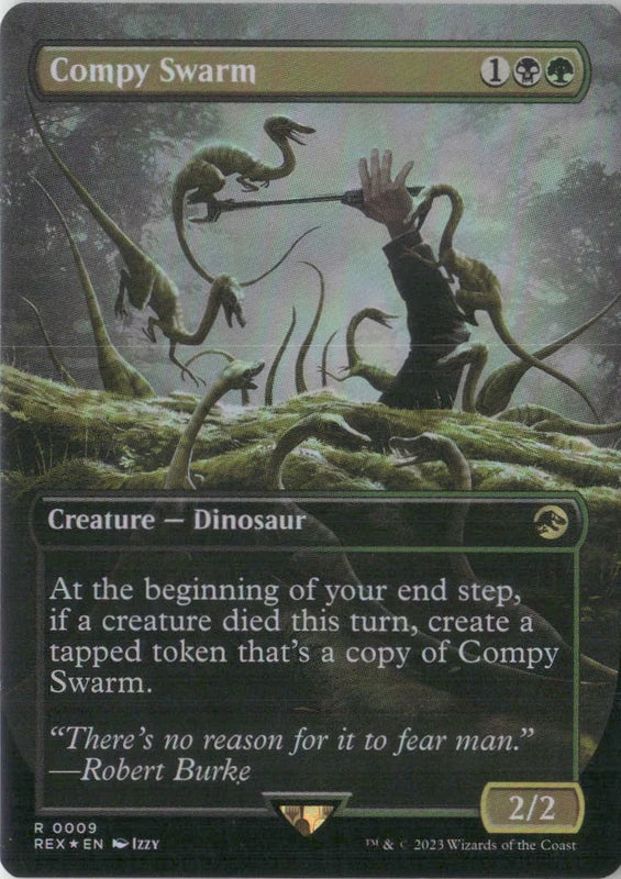 Scan Image | Compy Swarm (Borderless) - Universes Beyond: Jurassic World Collection | [786303C5]