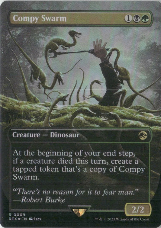 Scan Image | Compy Swarm (Borderless) - Universes Beyond: Jurassic World Collection | [786303C5]