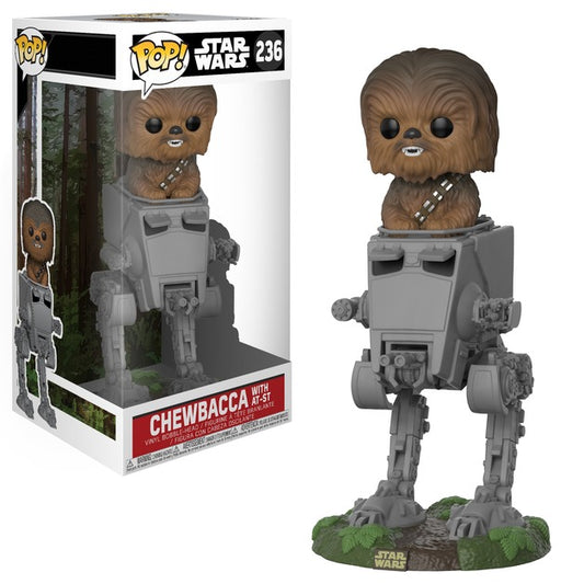 Star Wars - Chewbacca with AT-ST Pop Vinyl #236