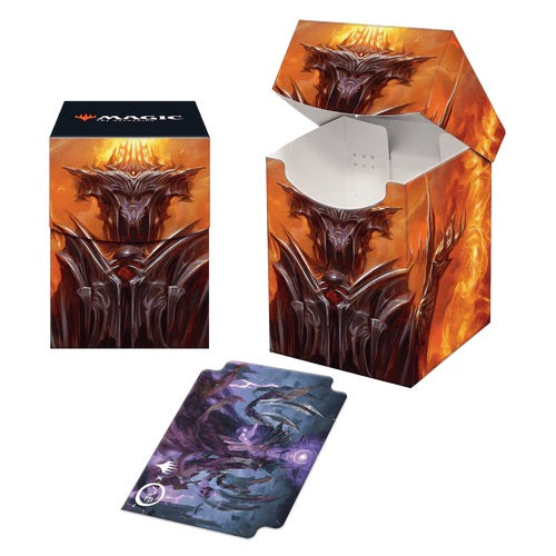 Ultra Pro: LotR: Tales of Middle-earth 100+ Deck Box 3 - Featuring: Sauron for M:tG