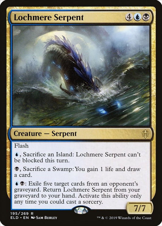 Lochmere Serpent - Throne of Eldraine