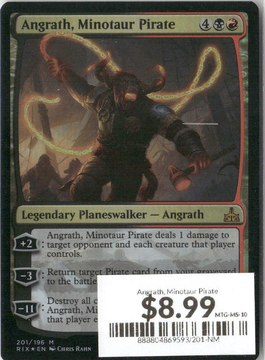 Scan Image | Angrath, Minotaur Pirate - Rivals of Ixalan | [AE9A0AA5]