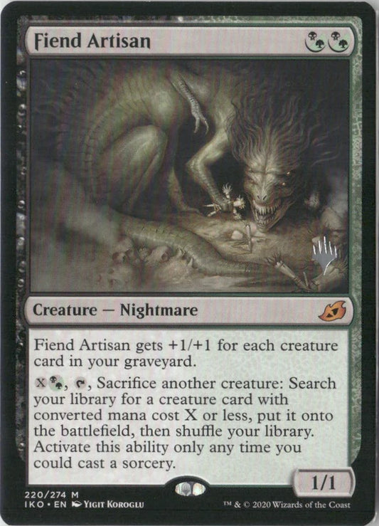Scan Image | Fiend Artisan - Ikoria: Lair of Behemoths | [7DD154A5]