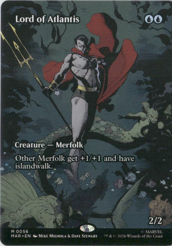Scan Image | Lord of Atlantis (Borderless) - Marvel Universe Eternal-Legal | [2DA0E45F]