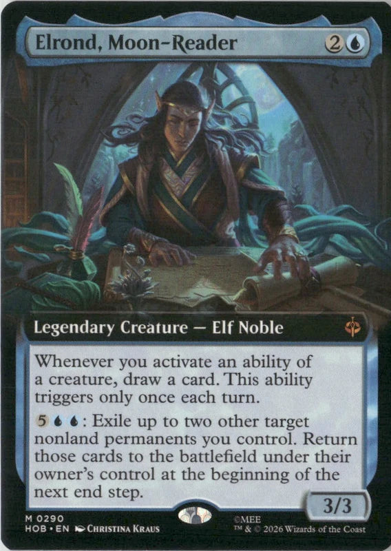 Scan Image | Elrond, Moon-Reader (Extended Art) - The Hobbit | [B5C43DA4]