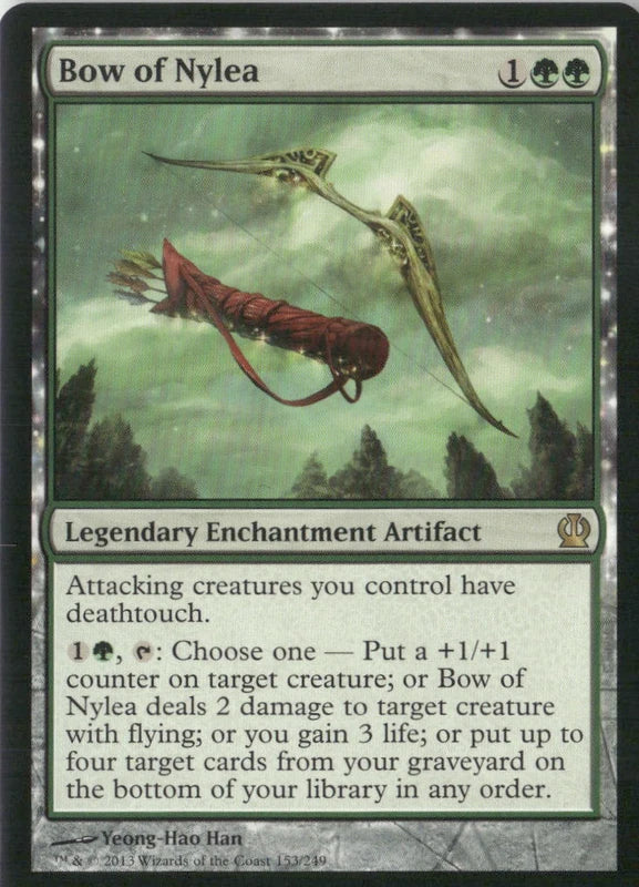 Scan Image | Bow of Nylea - Theros | [BC9A747C]