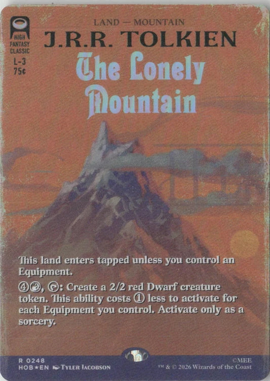 Scan Image | The Lonely Mountain (Borderless) - The Hobbit | [5DA46BE7]