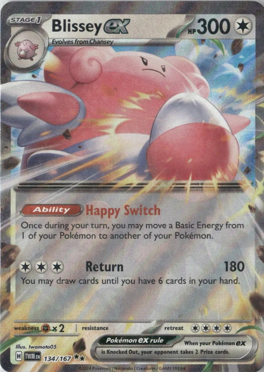 Blissey ex - 134/167 - SV06: Twilight Masquerade