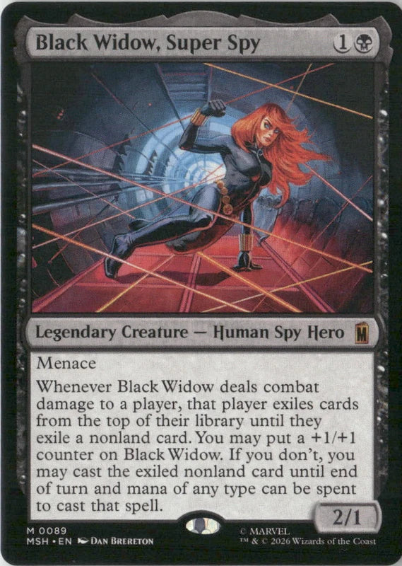 Scan Image | Black Widow, Super Spy - Marvel Super Heroes | [8EED798D]
