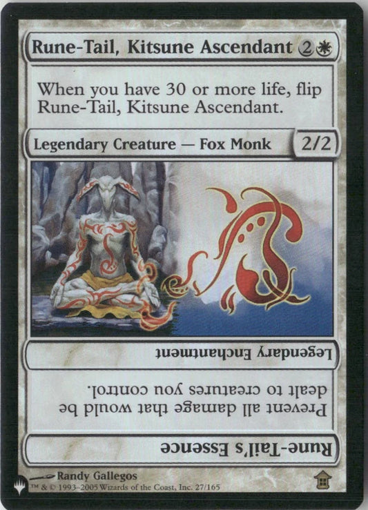 Scan Image | Rune-Tail, Kitsune Ascendant - Saviors of Kamigawa | [D3361FC9]