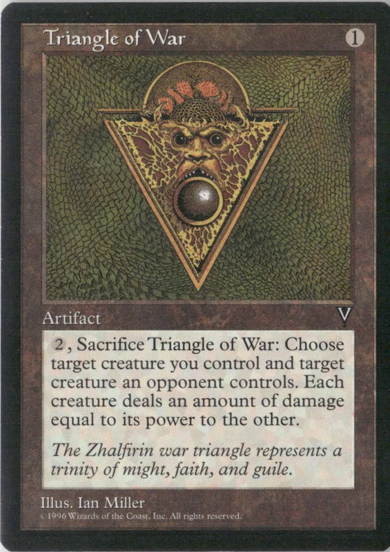 Scan Image | Triangle of War - Visions | [311CA353]