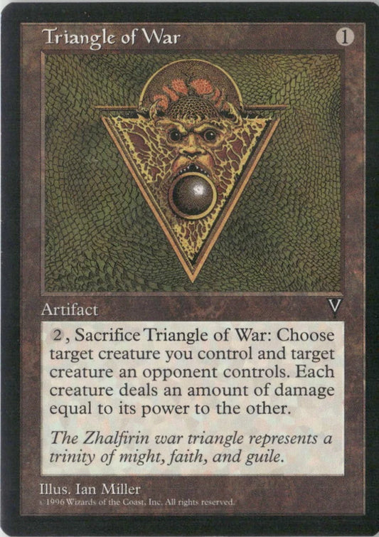 Scan Image | Triangle of War - Visions | [311CA353]