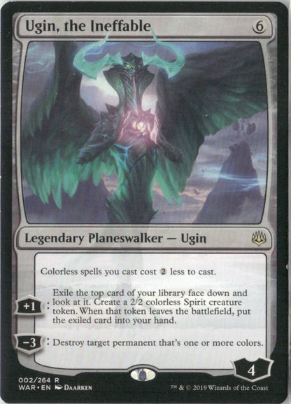 Scan Image | Ugin, the Ineffable - War of the Spark | [CEB151EE]