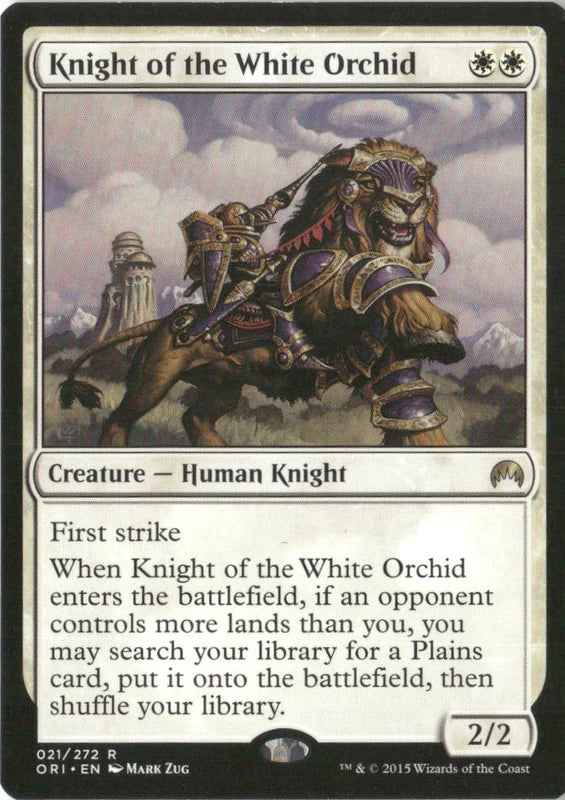 Knight of the White Orchid - Magic Origins