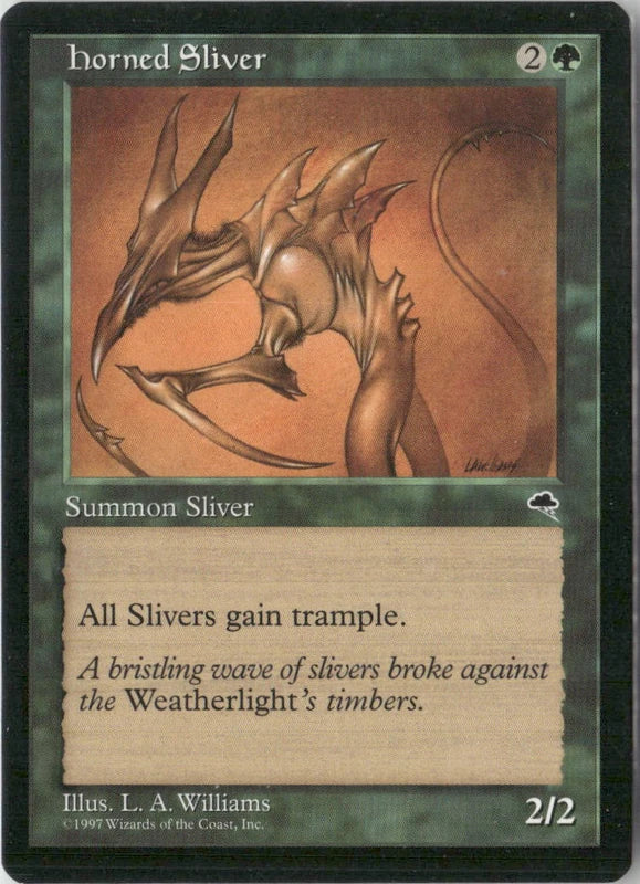 Scan Image | Horned Sliver - Tempest | [79E03B90]