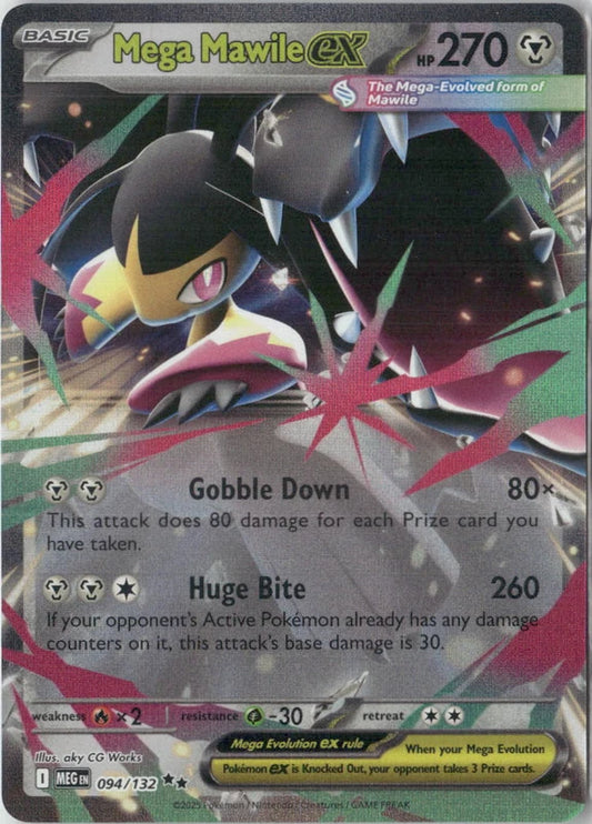 Mega Mawile ex - 094/132 - ME01: Mega Evolution