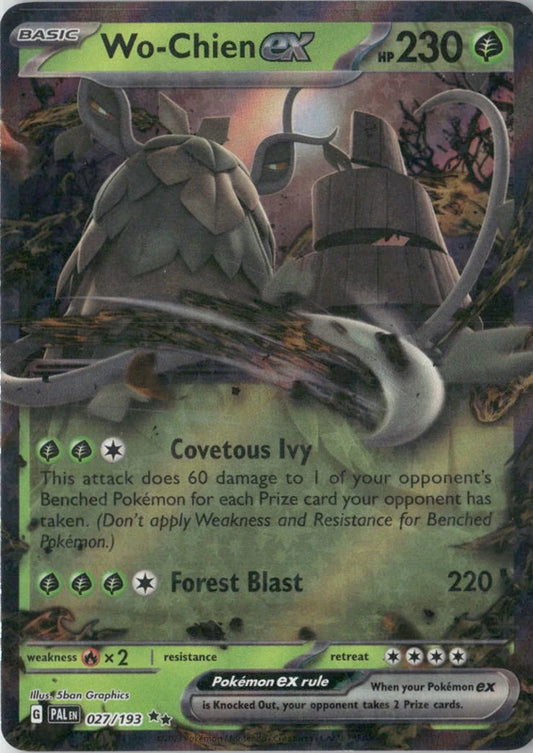 Wo-Chien ex - 027/193 - SV02: Paldea Evolved