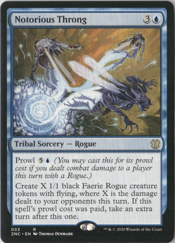 Scan Image | Notorious Throng - Commander: Zendikar Rising | [45729BF5]