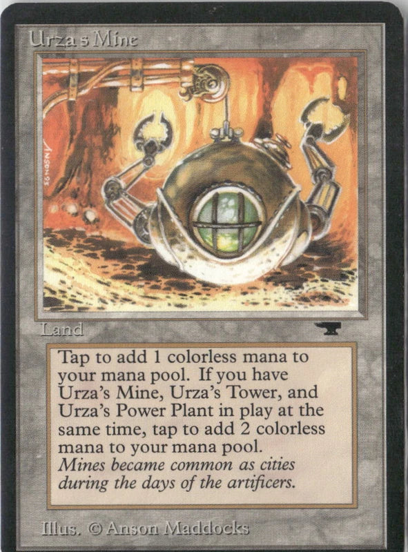 Scan Image | Urza's Mine (Clawed Sphere) - Antiquities | [EF45BC58]