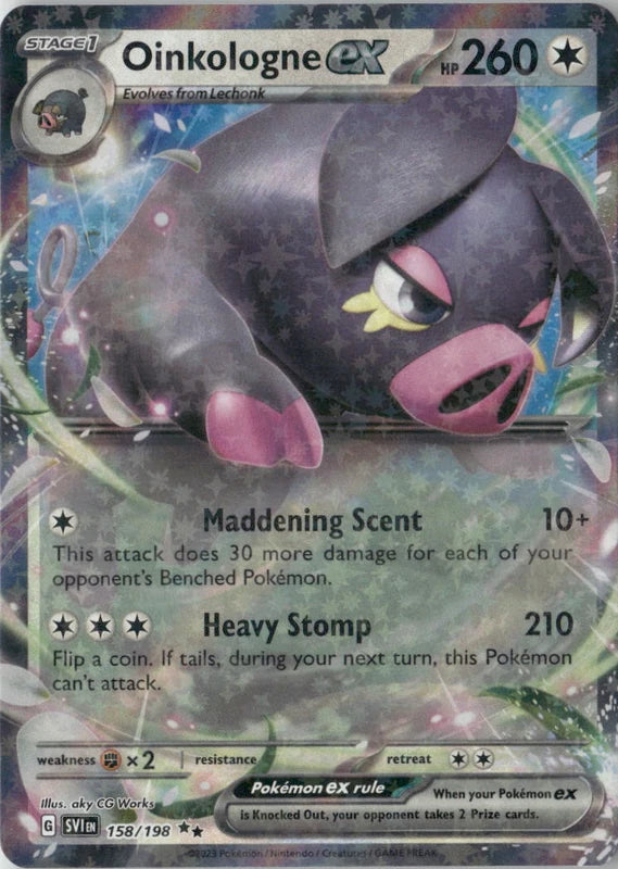 Oinkologne ex - 158/198 - SV01: Scarlet & Violet Base Set