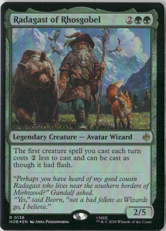 Scan Image | Radagast of Rhosgobel - The Hobbit | [D1F3E77C]