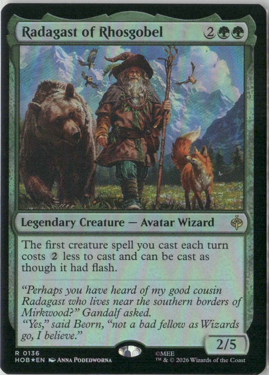 Scan Image | Radagast of Rhosgobel - The Hobbit | [D1F3E77C]