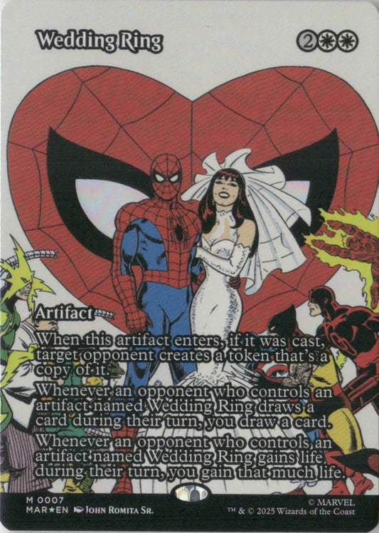 Scan Image | Wedding Ring (Borderless) - Marvel Universe Eternal-Legal | [A9237DA7]