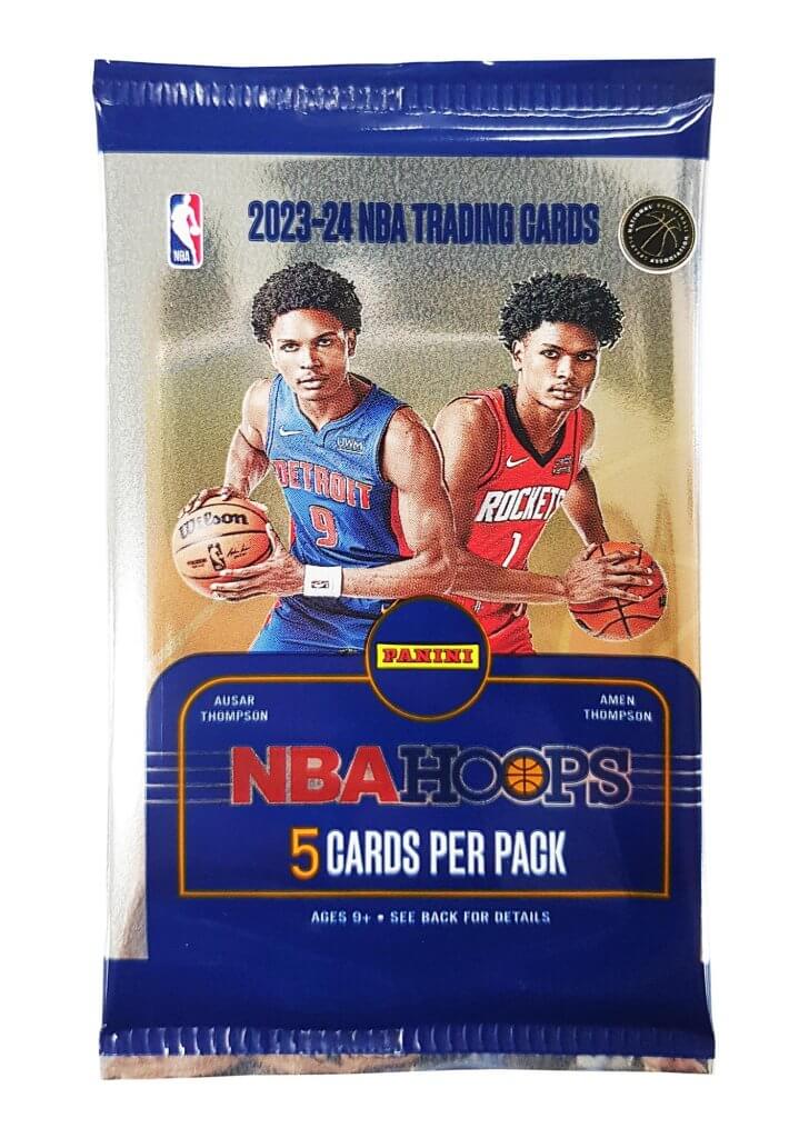 PANINI 2023- 2024 Hoops Basketball GRAVITY FEED. 5 x card per pack