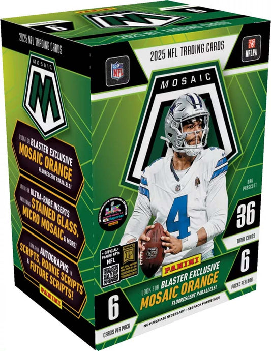 Panini Mosaic 2025 NFL Football Blaster
