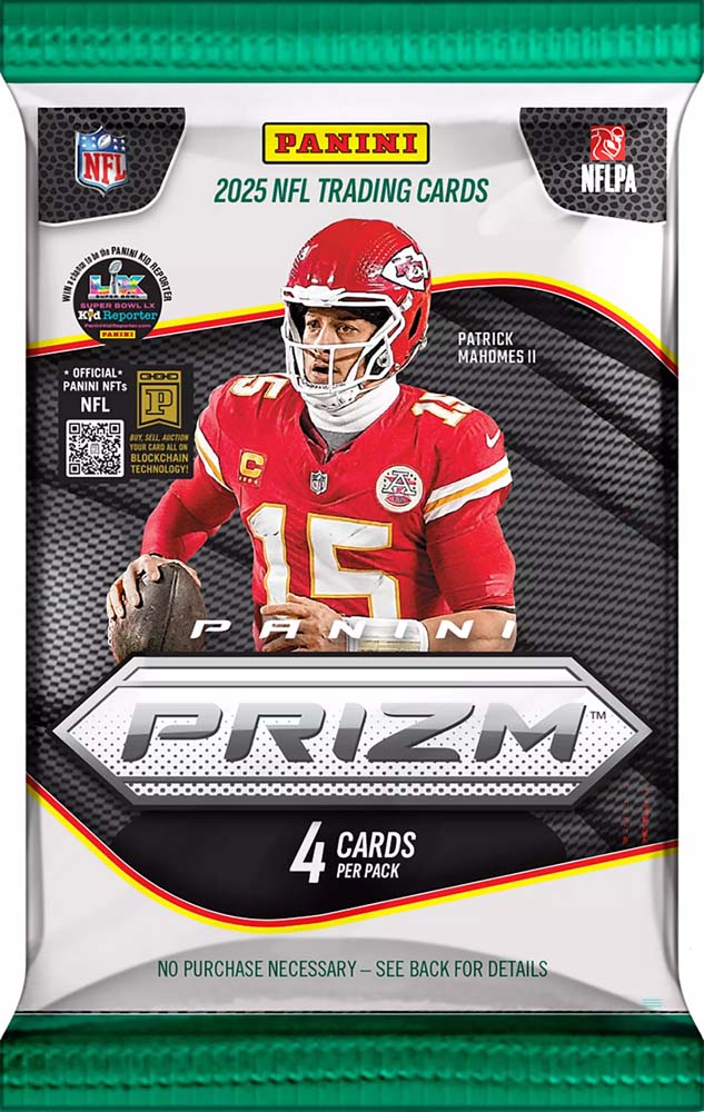 Panini Prizm NFL Football Counter Display 2025