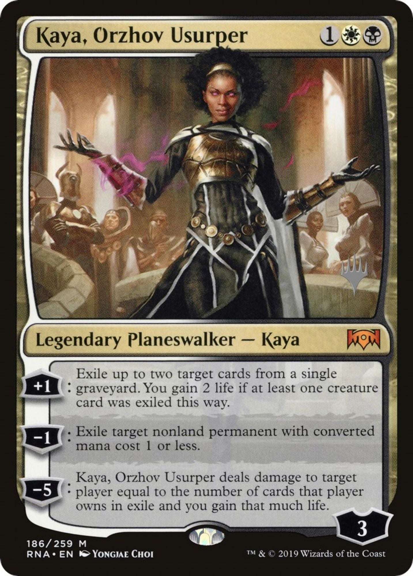 Kaya, Orzhov Usurper - Promo Pack: Throne of Eldraine