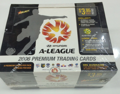 2006 A-League Soccer Cards Booster Box