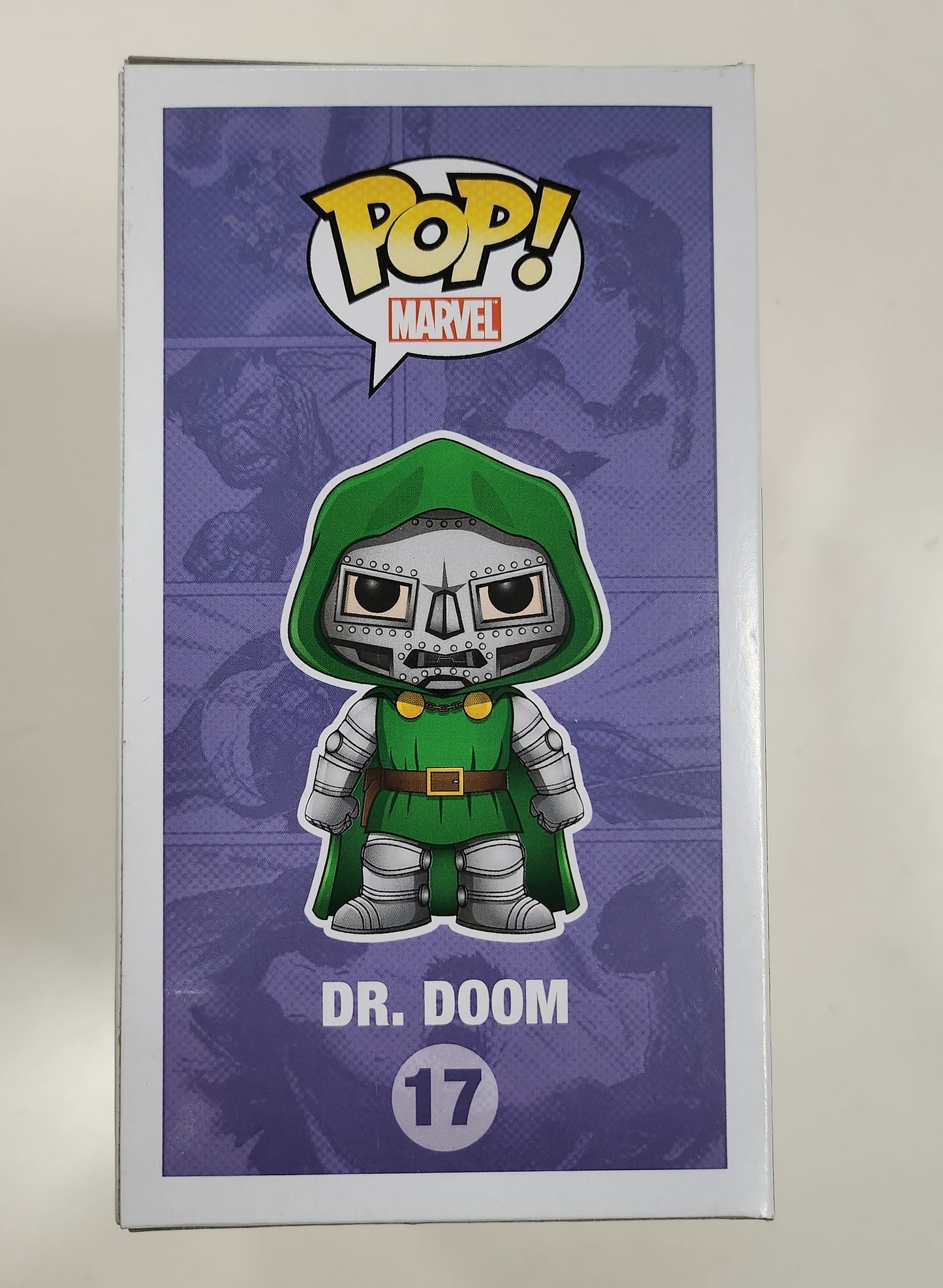 Dr. Doom Metallic - Marvel Universe POP! Vinyl #17
