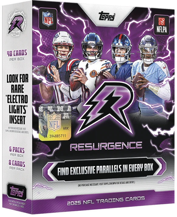 2025 Topps Resurgence Football Mega Box