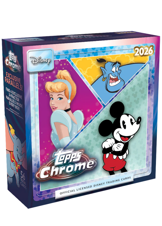 2026 Topps Chrome Disney Mega