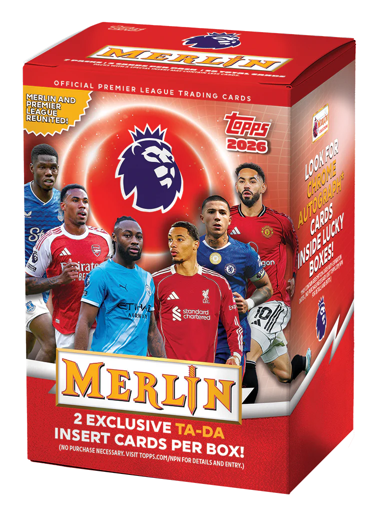 2026 Topps Merlin Premier League Value box
