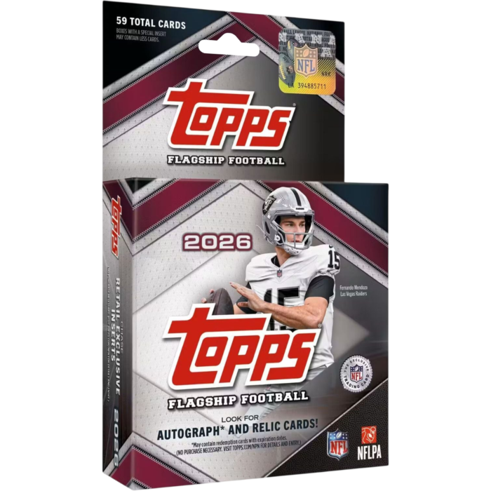 2026 Topps NFL Flagship Football Hanger Pack