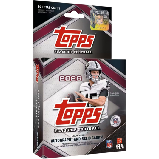 2026 Topps NFL Flagship Football Hanger Pack