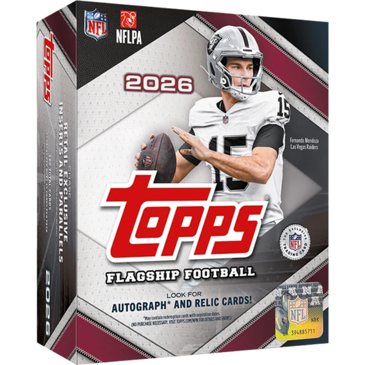 2026 Topps NFL Flagship Football Mega Box
