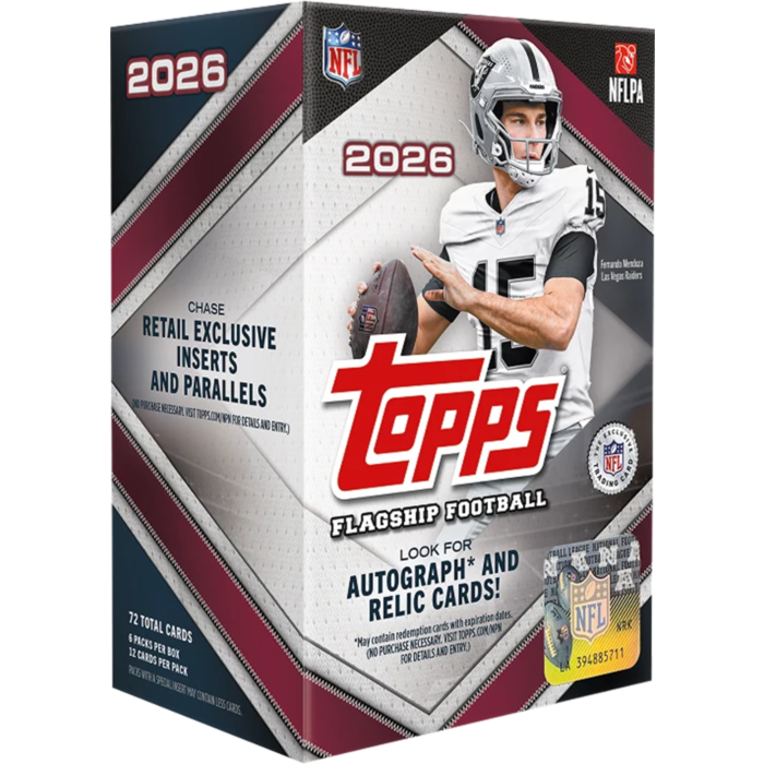 2026 Topps NFL Flagship Football Value Box
